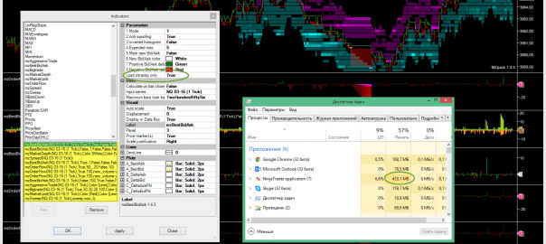How to boost NinjaTrader on tick charts