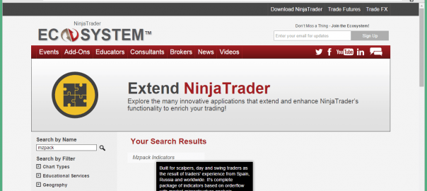 MZpack принят в NinjaTrader Ecosystem
