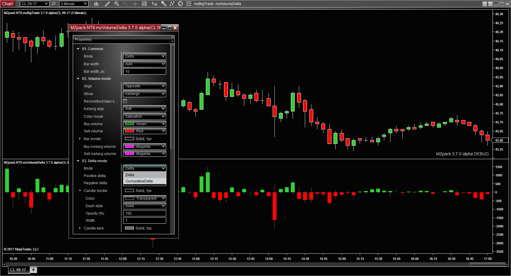 mzVolumeDelta Indicator for NinjaTrader 8 – MZpack for ...